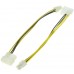 Кабель живлення для процесора Molex M - 4 pin F, 0.2м (S0719)