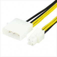 Кабель живлення для процесора Molex M - 4 pin F, 0.2м (S0719)
