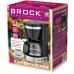Кавоварка BROCK CM 1255 BK крапельна/ 1.25л/ 800 Вт/ мелена/ чорнa (CM 1255 BK)