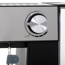 Кавоварка Camry CR 4410 ріжкова/ 1000 Вт/ 15 бар/ мелена/ капучінатор/чорнa (CR4410)