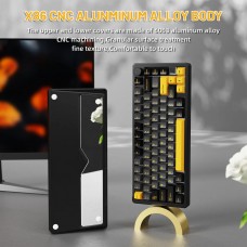 Клавіатура ігрова механічна Attack Shark X86 82кл. RGB, Wireless, Matcha Switch, Star Black (X86SB_AS)