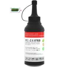 Комплект для заправки картриджа Pantum PC-211P для P2200/P2500/M6500/M6550(1600стр)(1тонер+1чіп) (PC-211PRB)