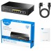 Комутатор Cudy FS1006P, 6 портовий 10/100M PoE+Switch 60W (FS1006P)