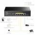 Комутатор Cudy GS1005PTS1, 5 порт Gigabit PoE+ Switch with 1 SFP Port 120W (GS1005PTS1)