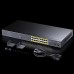 Комутатор Cudy GS1020PS2, 16-Port Gigabit PoE+ Switch with 2 Gigabit SFP ports 200W (GS1020PS2)