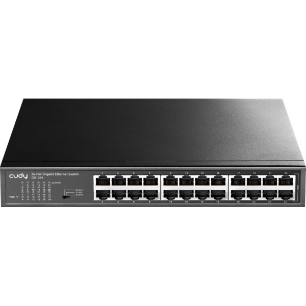Комутатор Cudy GS1024, 24 портовий Gigabit Metal Switch (GS1024)