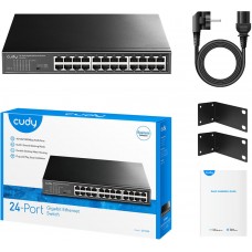 Комутатор Cudy GS1024, 24 портовий Gigabit Metal Switch (GS1024)