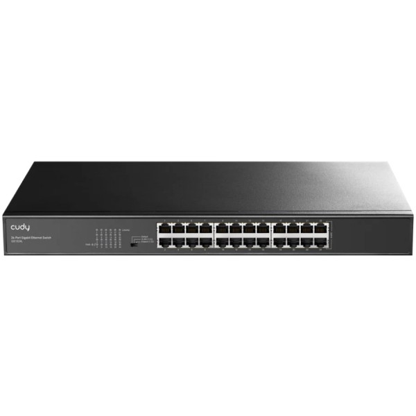 Комутатор Cudy GS1024L, 24 портовий Gigabit Metal Switch, 19" RM (GS1024L)