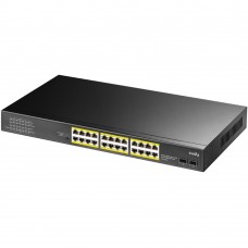 Комутатор Cudy GS1028PS2, 24-Gigabit PoE+ Switch with 4 Uplink Gig Ports and 2 Gig SFP Slots 300W (GS1028PS2)
