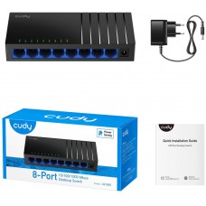 Комутатор Cudy GS108D, 8 портовий Gigabit Desktop Switch (GS108D)