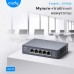 Комутатор Cudy HS105, 5 портовий 100/1000/2500Mbps, 2.5G Metal Switch (HS105)