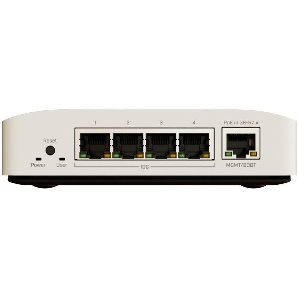 Комутатор Mikrotik CCRS304-4XG-IN, 1x10/100/1000, 4x1G/2.5G/5G/10G Ethernet (CRS304-4XG-IN)