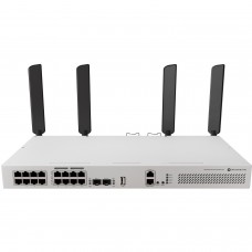 Комутатор Mikrotik CRS418-8P-8G-2S+5axQ2axQ-RM, 17xGig Eth ports (8 with 802.3af/at PoE-out support) (CRS418-8P-8G-2S+5axQ2axQ-)