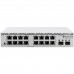 Комутатор Mikrotik CSS318-16G-2S+IN, 16x Gigabit Ethernet ports, 2x 10G SFP+ ports, 16 MB FLASH, SwO (CSS318-16G-2S+IN)