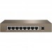 Комутатор TENDA TEG1008D 8port 10/100/1000 BaseTX, desktop, метал (TEG1008D)