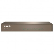 Комутатор TENDA TEG1008D 8port 10/100/1000 BaseTX, desktop, метал (TEG1008D)
