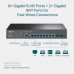 Комутатор TP-Link TL-SG3210, 2xSFP/1000 Мбіт/с, 8x10/100/1000 RJ45 (TL-SG3210)