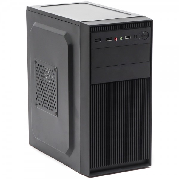 Корпус Casecom GN-1718 500W-120mm USB 3.0 mATX, Black (GN-1718-500)