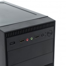 Корпус Casecom GN-1718 500W-120mm USB 3.0 mATX, Black (GN-1718-500)