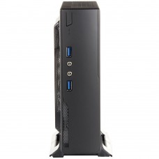 Корпус Casecom M300-2U3 90W 2xUSB3.0 mini-ITX, VESA, Black (M300-90)