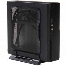 Корпус Casecom M300-2U3 90W 2xUSB3.0 mini-ITX, VESA, Black (M300-90)