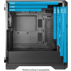 Корпус Chieftec APEX AIR GA-01B-M-OP 3x140mm, USB-C, E-ATX, без БЖ, Black (GA-01B-M-OP)