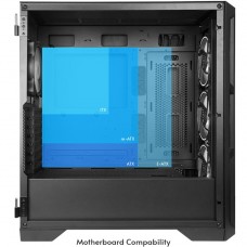Корпус Chieftec APEX GA-01B-TG-OP 4x120mm A-RGB, USB-C, E-ATX, без БЖ, Black (GA-01B-TG-OP)