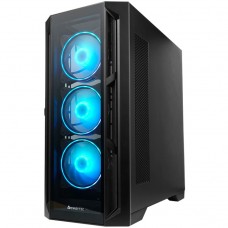 Корпус Chieftec APEX GA-01B-TG-OP 4x120mm A-RGB, USB-C, E-ATX, без БЖ, Black (GA-01B-TG-OP)