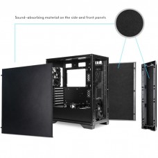 Корпус Chieftec APEX Q GA-01B-Q-OP 2x140mm+1x120mm, USB-C, E-ATX, без БЖ, Black (GA-01B-Q-OP)