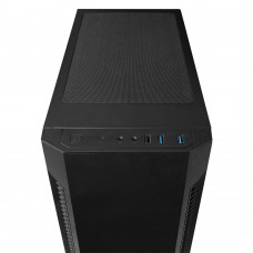 Корпус Chieftec ELOX AS-01B-OP ATX, без БЖ, Black (AS-01B-OP)