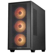 Корпус Chieftec HUNTER 3 GS-03B-OP 4x120mm A-RGB, USB-C, E-ATX, без БЖ, Black (GS-03B-OP)