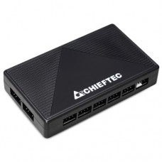 Корпус Chieftec HUNTER 3 GS-03B-OP 4x120mm A-RGB, USB-C, E-ATX, без БЖ, Black (GS-03B-OP)