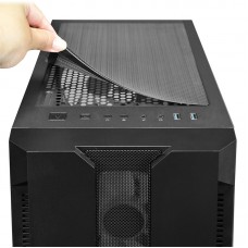 Корпус Chieftec HUNTER GS-01B-OP 4x120mm A-RGB, ATX, без БЖ, Black (GS-01B-OP)