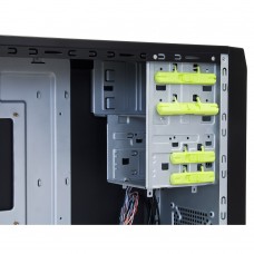 Корпус Chieftec LIBRA LG-01B-OP ATX, без БЖ, Black (LG-01B-OP)