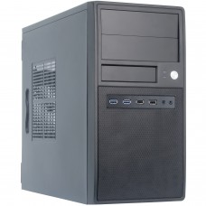 Корпус Chieftec MESH CT-04B-OP, без БЖ, 2xUSB3.0+2xUSB2.0, mATX, Black (CT-04B-OP)