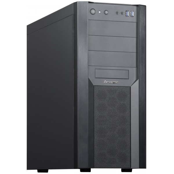 Корпус Chieftec MESH CW-01B-OP, без БЖ, 2xUSB3.0, ATX, Black (CW-01B-OP)
