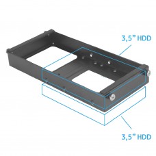 Корпус Chieftec PRO CUBE MINI CN-01B-OP miniITX, без БЖ, Black (CN-01B-OP)