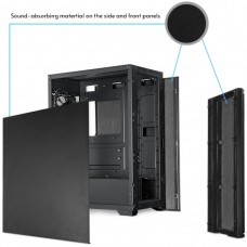 Корпус Chieftec Pro Midi Q AS-02B-OP ATX, без БЖ, Black (AS-02B-OP)
