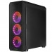 Корпус Chieftec SCORPION 4 GL-04B-UC-OP 4x120mm A-RGB, USB-C, ATX, без БЖ, Black (GL-04B-UC-OP)