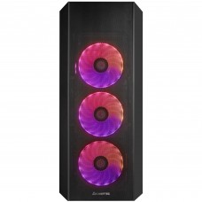 Корпус Chieftec SCORPION 4 GL-04B-UC-OP 4x120mm A-RGB, USB-C, ATX, без БЖ, Black (GL-04B-UC-OP)
