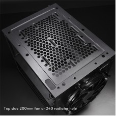 Корпус Chieftec THE CUBE CI-03B-OP, без БЖ, fan 20cm, mATX, Black (CI-03B-OP)