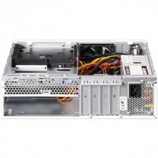 Корпус Chieftec UNI BE-10W-300 mATX , БЖ 300W, SLIM FF WHITE (BE-10W-300)