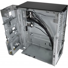 Корпус Chieftec UNI BS-10B-300 mATX , БЖ 300W, SLIM FF, USB Type C, CardReader (BS-10B-300)
