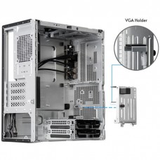 Корпус Chieftec UNI BS-20B-OP, без БЖ, mATX, Black (BS-20B-OP)