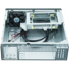 Корпус Chieftec UNI BU-12B miniITX, БЖ 300W, SLIM FF (BU-12B-300)