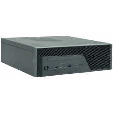 Корпус Chieftec UNI BU-12B miniITX, БЖ 300W, SLIM FF (BU-12B-300)