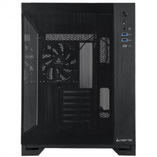 Корпус Chieftec VISIO AIR GM-30B-M-OP ATX, без БЖ, Black (GM-30B-M-OP)