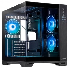 Корпус Chieftec VISIO GM-30B-TG-OP ATX, без БЖ, Black (GM-30B-TG-OP)