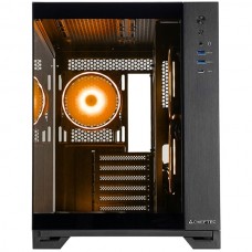 Корпус Chieftec VISIO GM-30B-TG-OP ATX, без БЖ, Black (GM-30B-TG-OP)