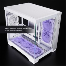 Корпус Chieftec VISIO GM-30W-TG-OP ATX, без БЖ, White (GM-30W-TG-OP)